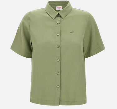 "Fluid fabric shirt" S35230 84 SUN68 