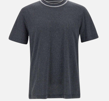 T-shirt in cotone  e cashmere R55047J0 A3035A73 PESERICO 