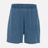 Shorts in jersey di cotone M4138CJAB225 BLUE PURPLE BRAND 