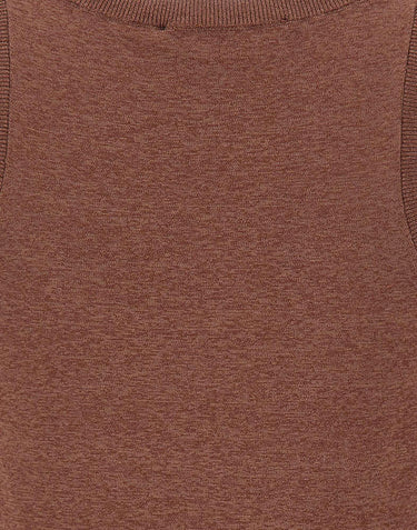 Top smanicato in maglia SP5NT001 6022 KAOS 
