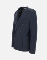 Blazer in cotone L091 40936685 PAOLO PECORA 