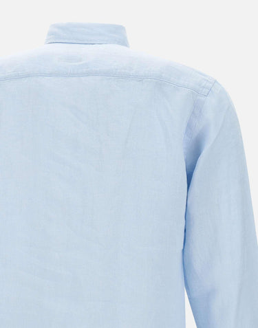Camicia "H-Roan" in lino 50520283 450 BOSS 