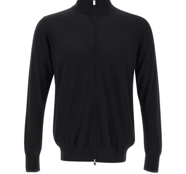 Blouson in seta e cashmere DC114019 NERO DELLA CIANA CASHMERE 