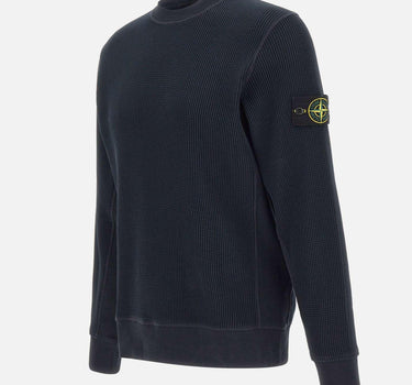 Felpa in cotone biologico a nido d'ape 6100056S0044 V0020 STONE ISLAND 