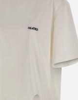 T-Shirt con spacco sagomato 260WCT00350 JJJ025AA001 THE ATTICO 