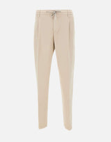 Pantaloni elasticizzati in cotone M75PANG03 TET0K00702N ELEVENTY 