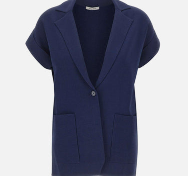 Blazer in maglia smanicato 194107 038 KANGRA 