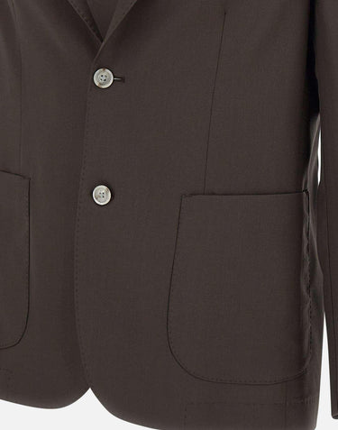 Blazer in lana 48038 0005 BARBA 
