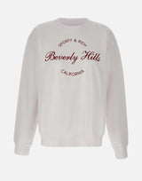 Felpa "Beverly Script Crewneck" ST07164257WH01 WHITE SPORTY & RICH 