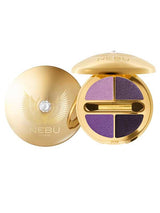Diamond Eyes Quad Eyeshadow Palette ''Violet Love & Life G404'' G404 GOLD NEBU MILANO 