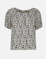 Blusa in viscosa stampata SP1OR016 3003 KAOS 