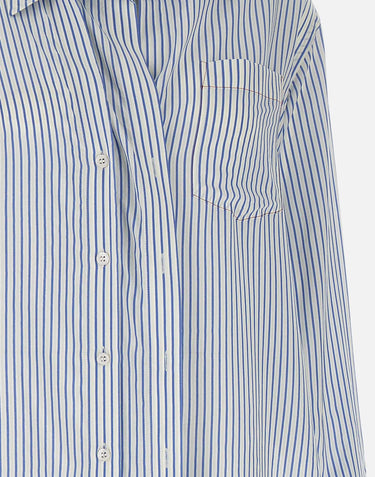 "Striped shirt" 1125WSH006015A WHITE VICTORIA BECKHAM 