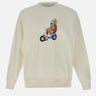 Felpa "Golfeur" in cotone SW162 CO127OFFWHITE DROLE DE MONSIEUR 