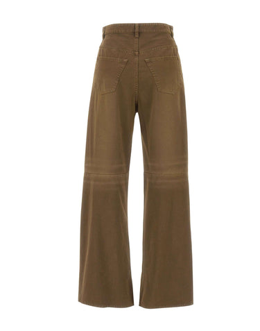 Pantaloni in cotone a gamba larga S52LA0269 M35435137 MM6 MAISON MARGIELA 