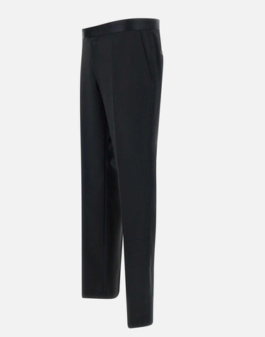 Pantalone BOSS in lana e mohair 50464780 001 BOSS 