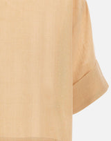 Camicia oversize in lino M80CAMM05 TES0M078173 ELEVENTY 