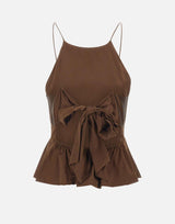 Top con laccio "Cata" 22109 514 THE GARMENT 