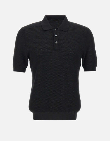 Polo in maglia di cotone 57113 20620099 GRAN SASSO 