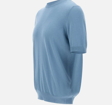 Maglia in cotone a maniche corte 57136 21810573 GRAN SASSO 