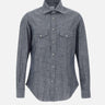Camicia "Iconic" X75CAMA09 TES0I18519N ELEVENTY 