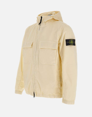 Giacca in twill di cotone stretch 4100077S0A10 V0093 STONE ISLAND 