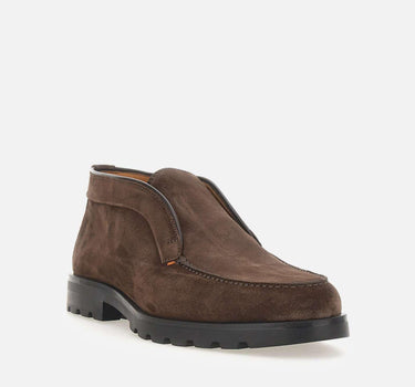 Stivaletto in camoscio MGDC17823NEOBSEY T50 SANTONI 