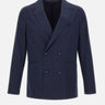 Blazer "Leon cotton Seersucker" S25MTLG401 DARKNAVY OFFICINE GENERALE 
