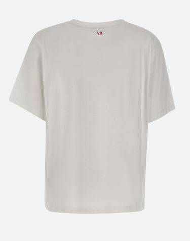 "White Im Joy t-shirt" 1425JTS007015A WHITE VICTORIA BECKHAM 