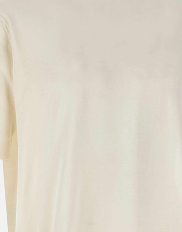 T-shirt in crepe di cotone TS0MC CR14R020 FILIPPO DE LAURENTIIS 