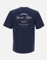 T-shirt con stampa Social Club F0206325 6479 ICEBERG 