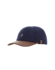 Cappello da Baseball con visiera in pelle N77CPLN15 TES0N0261105 ELEVENTY 