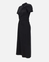 "Pierced and plain long dress" 25PJRO062CO0555 P001 RABANNE 