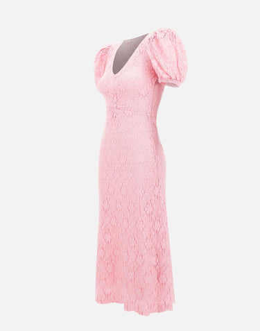 "Lace Puff Sleeve Dress " 114148 1011 ROTATE BIRGER CHRISTENSEN 