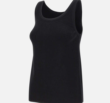 Top in maglia con bande in viscosa lucida TK72S61E2 685 ELISABETTA FRANCHI 