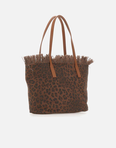 Borsa a spalla "City Bag Fringe" CBMF001 00588L MC2 SAINT BARTH 
