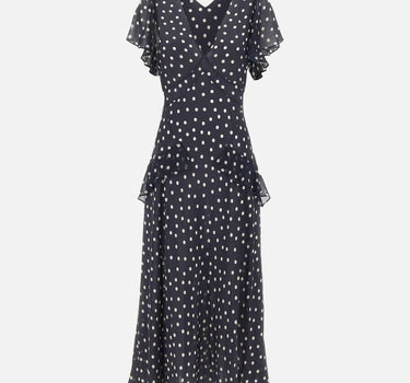 Abito in seta "Evie" 0100000922506493 NAVY RIXO 