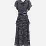Abito in seta "Evie" 0100000922506493 NAVY RIXO 