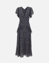 Abito in seta "Evie" 0100000922506493 NAVY RIXO 