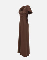 Abito in raso con maniche corte 115906 2037 ROTATE BIRGER CHRISTENSEN 