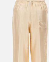 Pantaloni "Kadala" KADALA ECRU LOULOU DE SAISON 