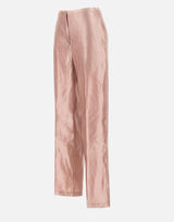 Pantaloni  "Sally" in lino e seta<BR/> SALLY PETAL LOULOU DE SAISON 