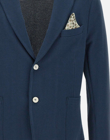 Blazer "Mick480" in cotone MICK480M T480BLU BOB 