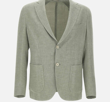 Blazer in misto lino e lana M75GIAC12 TES0K02407N ELEVENTY 