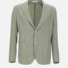 Blazer in misto lino e lana M75GIAC12 TES0K02407N ELEVENTY 
