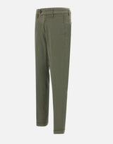 Pantaloni "Mucha10" in cotone stretch e lyocell P24910JM 7F2095231 RE-HASH 