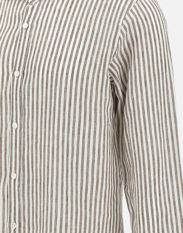 Camicia  in  lino LFU02P0147066U 0006 BARBA 