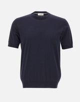 Maglia a girocollo con maniche corte A009F100 6685 PAOLO PECORA 