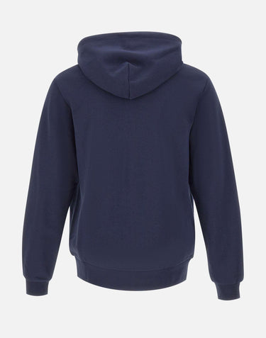 Felpa in cotone con zip e cappuccio SH9809 166 LACOSTE 