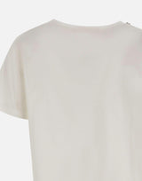 T-shirt con decorazione di cristalli RIJDK001 1041 KAOS 