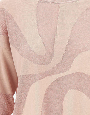 Maglia con intarsio in lurex 197321 008 KANGRA 